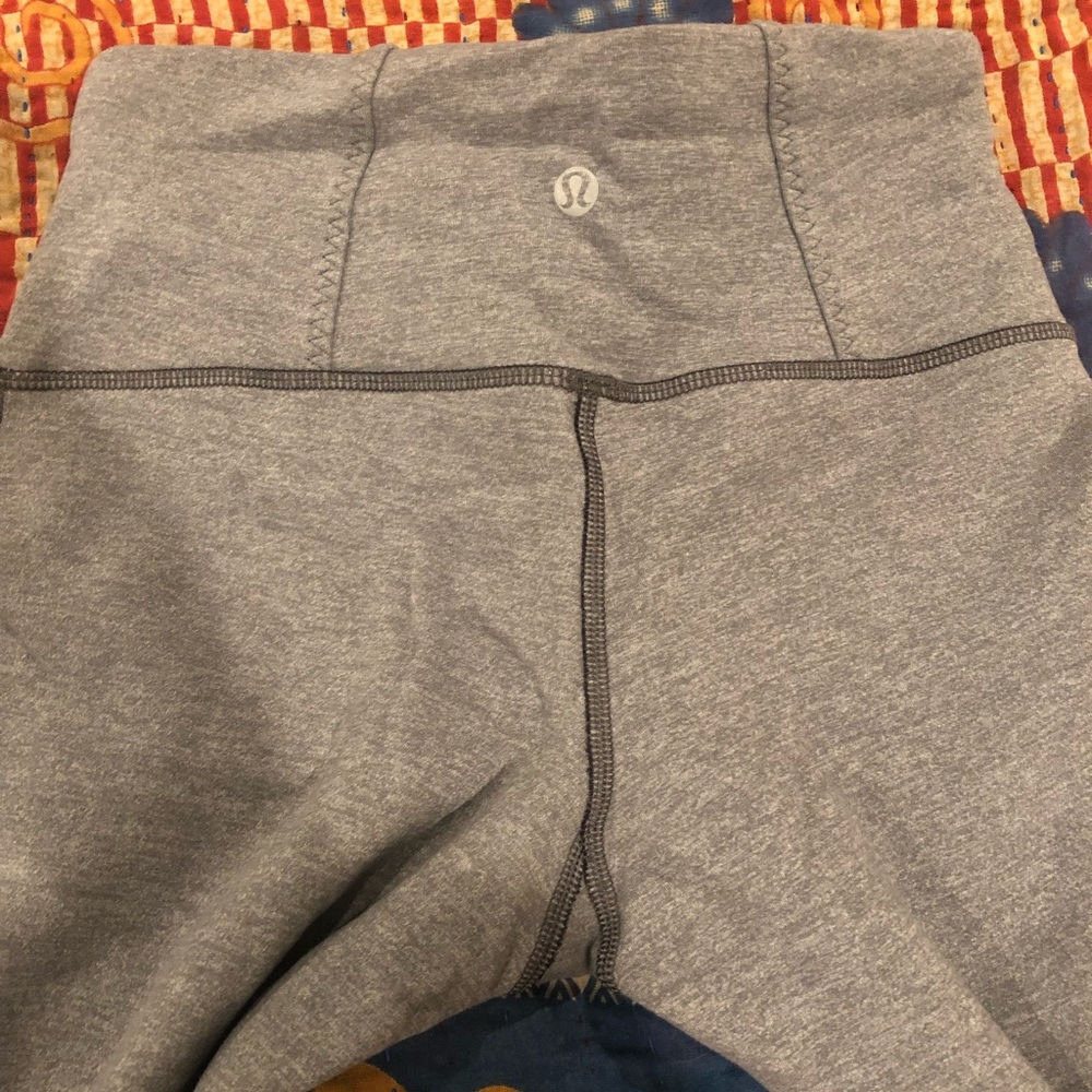 Gray - size 4 - lululemon leggings